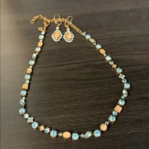 Sorrelli necklace and earrings. Never worn.